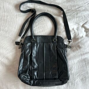 Liebeskind black leather shoulder bag